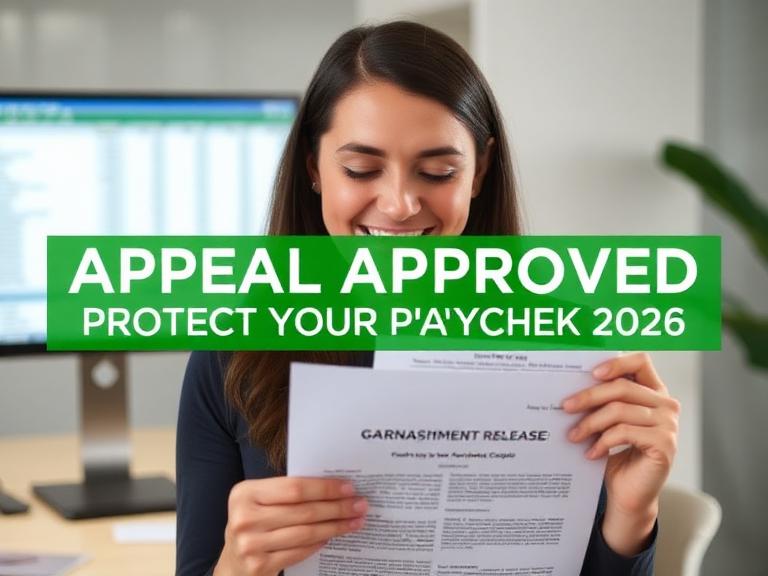 Paycheck Protection: The 2026 Guide to Stopping Wage Garnishment via Hardship Appeals